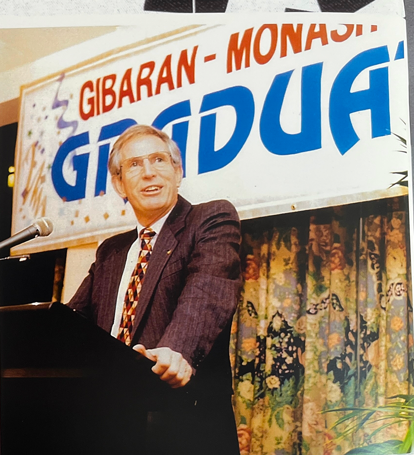 Gibaran — Monash Graduation ceremony