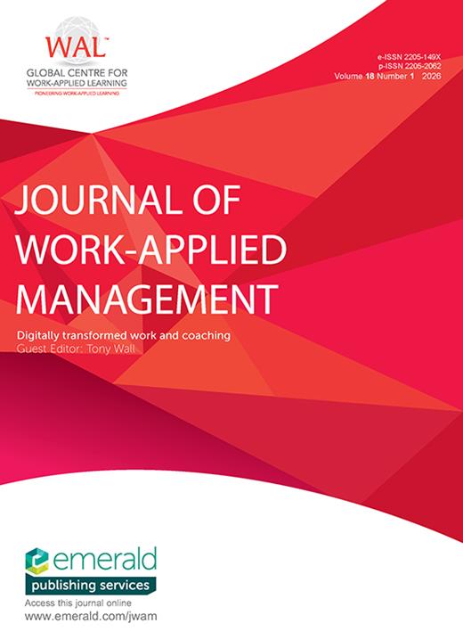 Journal of Work-Applied Management — Vol 18 Issue 1, 2026